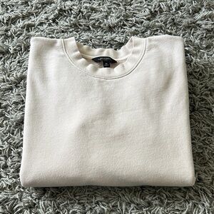 Banana Republic Soft Cream Pullover Sweatshirt